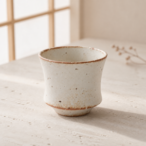 Mino keramikos arbatos puodelis „Sashiko“