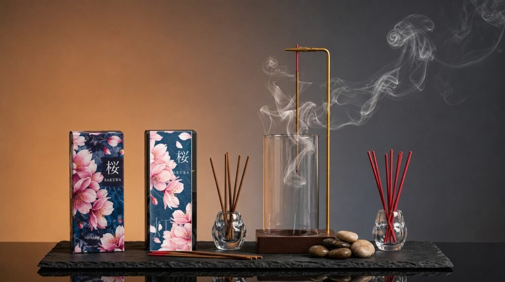 Japoniški smilkalai „Sakura“
